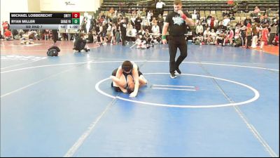 101 lbs Rr Rnd 7 - Michael Lobberecht, Smitty's Barn Red - ESC vs Ryan Miller, SAVAGE Wrestling Academy - ESC