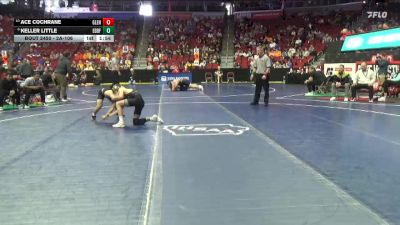 2A-106 lbs Cons. Round 4 - Ace Cochrane, Glenwood vs Keller Little, Eddyville-Blakesburg-Fremont