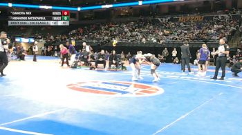 120 Class 2 lbs Cons. Semi - Dakota Nix, Waynesville vs Kenadee Mcdowell, Francis Howell