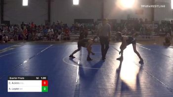 95 lbs Quarterfinal - Canon Acklin, Collinsville Cardinals vs Anthony Lopez, Nm Gold