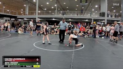 84 lbs Round 6 (8 Team) - Colton Louderback, Iron Horse vs Seth Vincent, New England Gold