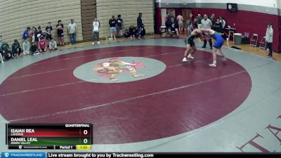 175 lbs Quarterfinal - Daniel Leal, Green Valley vs Isaiah Rea, Lakeside