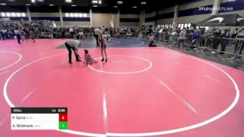 80 lbs Consi Of 8 #2 - Paris Soria, Sunkist Kids/Monster Garage vs Alexandria Skidmore, LAWC/Chaminade