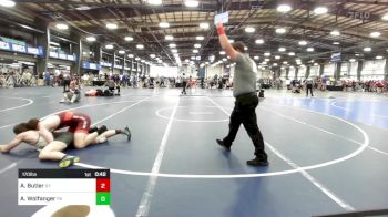 170 lbs Consi Of 16 #2 - Aided Butler, KY vs Andrew Wolfanger, PA