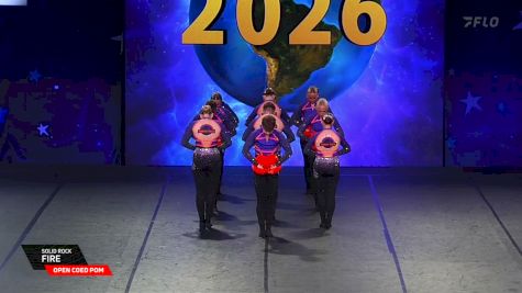 Solid Rock - Fire [2026 Open Coed Pom Semis] 2026 The Dance Worlds