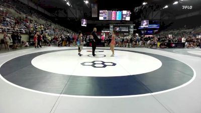 105 lbs Cons. Rd Of 64 - Scarlett Reiter, IA vs Giulia Zayas, OH