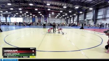 72 lbs Rd# 1 9:00am Friday - Cameron Ramp, Backyard Brawlers vs Octavio Castillo, Team New Mexico