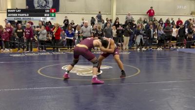 165 lbs Cons. Round 1 - Diary Lay, SJCI vs Jayden Panfilo, Monsignor Farrell