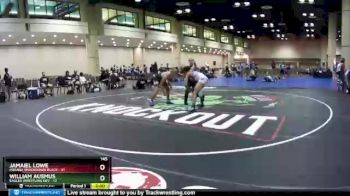 145 lbs Round 4 (10 Team) - William Ausmus, Eagles Wrestling Dev vs Jamaiel Lowe, Indiana Smackdown Black