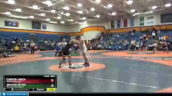 285 lbs Cons. Semi - Brayan Reyes, Millikin University vs Carter Urich, Messiah College