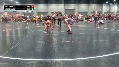 129 lbs Round 7 (8 Team) - Declan Hutt, Dayton Bandits vs Luke Mealer, GA United Red