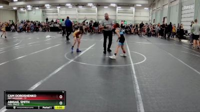 64 lbs Round 2 (6 Team) - Cam Doroshenko, Mat Assassins vs Abigail Smith, Full Circle