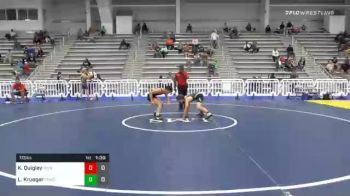 113 lbs Prelims - Liam Krueger, Fight Barn Wrestling Club vs Kale Quigley, Nighthawks