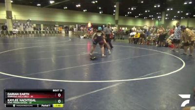 190 lbs Round 5 (6 Team) - Darian Earth, Nebraska Hula Girls vs Kaylee Nachtigal, Iowa Minion Nation