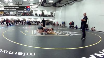 138B Champ. Round 2 - Angelina Temprano, Campbellsville University vs Naomi Grummet, Albion University