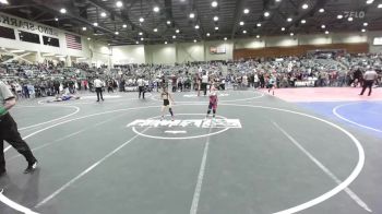 53 lbs Semifinal - Presley Diaz, Blazers WC vs Leeliah Torres, Crusader Wrestling