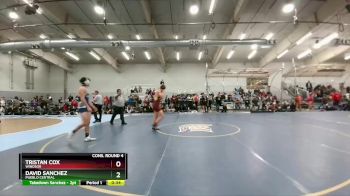 144 lbs Cons. Round 4 - David Sanchez, Pueblo Central vs Tristan Cox, Windsor