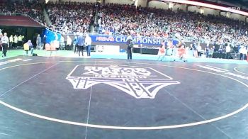 D1-285 lbs 1st Place Match - Logan Tollison, Grand Ledge vs Jase Fuller, Lapeer