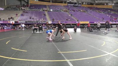 110 lbs Round 1 (16 Team) - Reagan Thomas, Lindsey Wilson vs Alejandra Mezano, Ottawa University