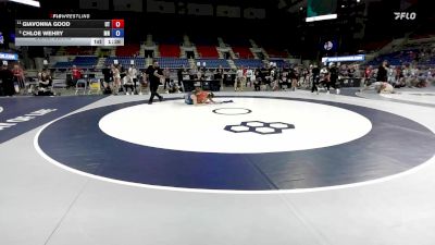 135 lbs Cons. Semis - Giavonna Good, UT vs Chloe Wehry, MN