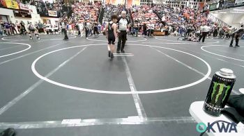 90 lbs Consi Of 4 - Myles Gover, Vinita Kids Wrestling vs Tucker Goins, Sallisaw Takedown Club