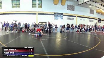 150 lbs Cons. Round 4 - Hank Phenicie, Zionsville Wrestling Club vs Ayden Davis, Contenders Wrestling Academy