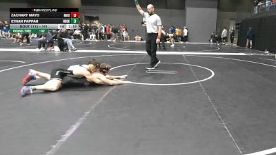 141 lbs Champ. Round 2 - Ethan Pappan, Northeast Oklahoma vs Zachary Mayo, Northwestern (Iowa)