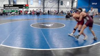 Elite 149 lbs Cons. Semi - Kael Kurtz, Coe vs Lucas Jagodzinske, Augsburg College