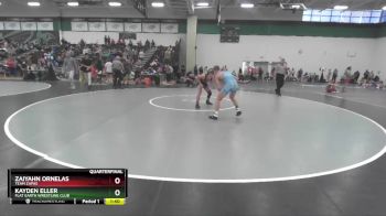 113 lbs Quarterfinal - Zaiyahn Ornelas, Team Zapas vs Kayden Eller, Flat Earth Wrestling Club