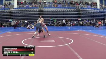 150 lbs Cons. Round 3 - Cesare Di Ronza, Yale HS vs Landon Deiter, BOWLING GREEN