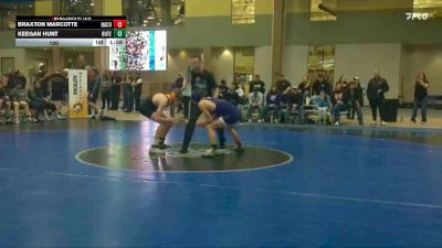 120 lbs Braxton Marcotte, Natrona County vs Keegan Hunt, Butte
