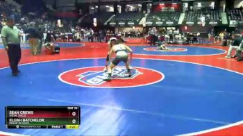 1 lbs Quarterfinal - Elijah Batchelor, Mount De Sales vs Sean Crews, Social Circle