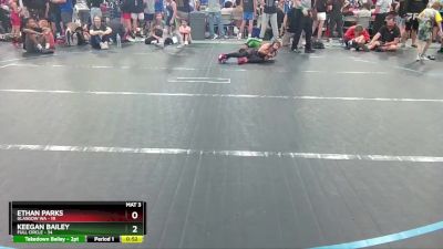 84 lbs Round 4 (10 Team) - Ethan Parks, Glasgow WA vs Keegan Bailey, Full Circle