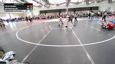 147-H lbs Consi Of 32 #2 - Collin Monell, Xtreme Wrestling vs Matthew Miller, Cordoba Trained