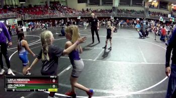 67-71 lbs Quarterfinal - Lea Chilson, Nebraska vs Layla Mendoza, Pride Wrestling Club