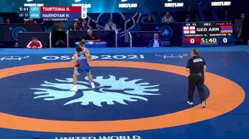 55 kg Final 3-5 - Nugzari Tsurtsumia, Georgia vs Norayr Hakhoyan, Armenia