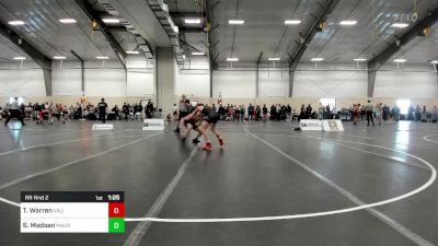 95 lbs Rr Rnd 2 - Trenton Warren, Valiant Wrestling Club vs Samuel Madsen, Maurer Coughlin Wrestling Club