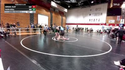 235 lbs Cons. Round 3 - Abigail Clay, Cheyenne East vs Faith Still, Green River