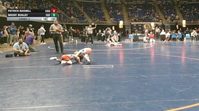 50 lbs Consy 4 - Patrick Bagnell, Council Rock vs Brody Bosley, Central York