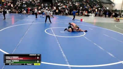 141 lbs Champ. Round 3 - Noah Torres, Adams State vs Cole O`Brien, Colorado School Of Mines