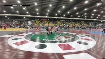 285 lbs Cons. Round 2 - Trey Daly, Lockwood Wrestling Club vs Denton Wainscott, Powell Wrestling Club