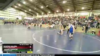 141 lbs Champ. Round 1 - Jagger Gamache, Corner Canyon vs Hunter Walden, Bingham High School