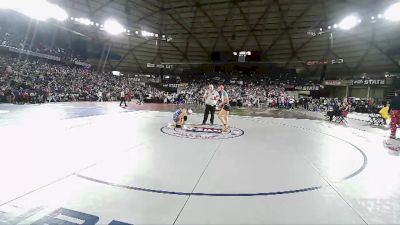 Girls 3A/4A 130 Champ. Round 2 - Marina Velasco-Bono, Federal Way (Girls) vs Vanessa Robles, Kennewick (Girls)