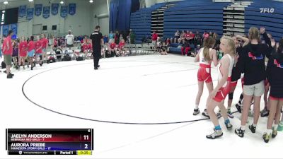 75 lbs Round 4 (6 Team) - Baylor Waltemath, Nebraska Red Girls vs Freyda Nelson, Minnesota Storm Girls
