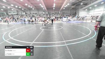 126 lbs Rr Rnd 2 - Brady Slicker, TS Wrestling Prep vs John Foote, VHW