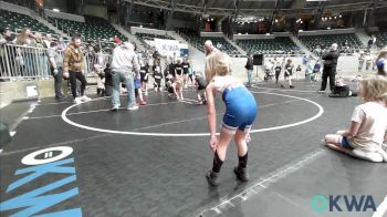 43 lbs Rr Rnd 3 - JJ Stolarzyk, NW Girls vs Genevieve Foust, SW Girls