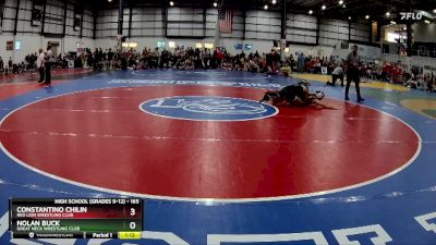 165 lbs Cons. Round 3 - Constantino Chilin, Red Lion Wrestling Club vs Nolan Buck, Great Neck Wrestling Club