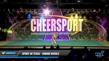 Spirit of Texas - Junior Royals [2021 L6 Junior Day 1] 2021 CHEERSPORT National Cheerleading Championship