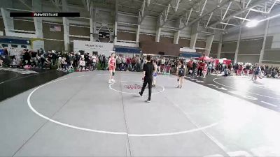 145 lbs Quarterfinal - Morgan Holdaway, JWC Girls vs Inaily Samaniego, Champions Wrestling Club