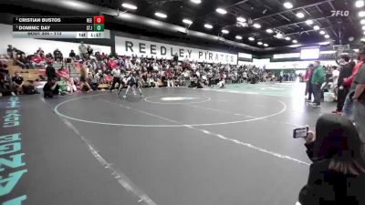 113 lbs Semifinal - Dominic Day, St. Joseph vs Cristian Bustos, Reedley